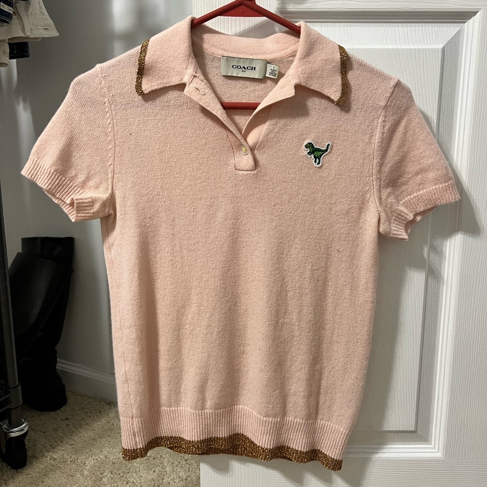 Coach polo shirt